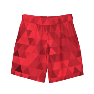 Di-Vine’s Red Diamond Men's swim trunks