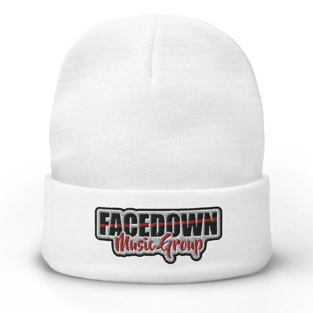FaceDown Classic Embroidered Beanie